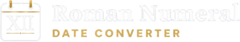 Roman Numeral Date Converter